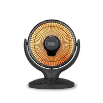 Aquecedor portátil BLACK+DECKER para 15m² com temporizador e controles Aquecedor portátil BLACK+DECKER para 15m² com temporizador e controles