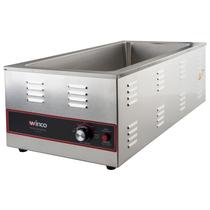 Aquecedor portátil de panelas para alimentos Winco Electric 1500W 120V 4/3 tamanho Aquecedor portátil de panelas para alimentos Winco Electric 1500W 120V 4/3 tamanho