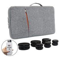 Aquecedor Portátil de Pedras Quentes para Massagem Goodtar - Bolsa Térmica com Controle de Temperatura e 12 Pedras de Basalto para Massagem Aquecedor Portátil de Pedras Quentes para Massagem Goodtar - Bolsa Térmica com Controle de Temperatura e 12 Pedras de Basalto para Massagem