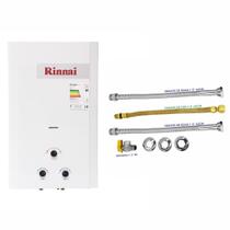 Aquecedor Rinnai 20 Litros M200 CFH GLP (Mecânico) + Kit Ligação De 40Cm