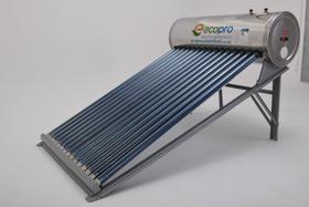 Aquecedor solar a vácuo 15 tubos 180 litros 4 Pessoas - Eco Pro
