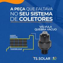Aquecedor Solar Piscinas - 23 Placas Coletoras 2 metros + Válvula - Marca Ts Solar - 13,5 m² / 19.000 Litros