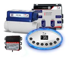 Aquecedor Spa Banheira Hidro Max Duo Cromo 8000w c/ wifi Sinapse Aquecedor Spa Banheira Hidro Max Duo Cromo 8000w c/ wifi Sinapse
