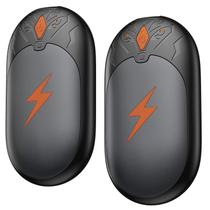 Aquecedores de mãos AJVV recarregáveis de 8000mAh, pacote com 2 unidades, até 24 horas Aquecedores de mãos AJVV recarregáveis de 8000mAh, pacote com 2 unidades, até 24 horas
