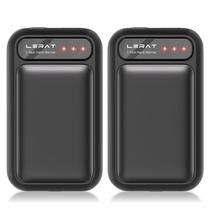 Aquecedores de Mãos Recarregáveis Lerat (2 Unidades) - 4000 mAh - Pretos