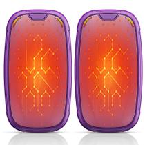Aquecedores de mãos recarregáveis, pacote com 2 unidades, portáteis, elétricos Aquecedores de mãos recarregáveis, pacote com 2 unidades, portáteis, elétricos