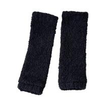 Aquecedores De Pernas Femininos De Coral Fleece Para Outono/Inverno, Grossos E Macios, Protetores De
