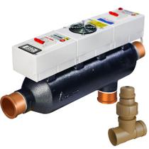 Aquecimento De Piscina 14kw Instalação Fácil Com Ionizador