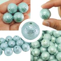 Aqui até 15 peças de miçangas 20mm p/ colar pulseira bijuteria brinco e artesanato Aqui até 15 peças de miçangas 20mm p/ colar pulseira bijuteria brinco e artesanato