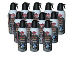 Ar comprimido Dust-Off Falcon 12 oz, pacote com 12 unidades Ar comprimido Dust-Off Falcon 12 oz, pacote com 12 unidades