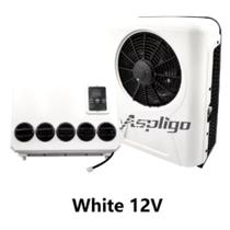 Ar condicionado 12v elétrico split, caminhão, Tratores, Van, Motorhome, Aspligo10500BTUS