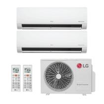 Ar Condicionado Bi Split Hi Wall Inverter LG 18.000 Btus (Hi Wall 7.000 + Hi Wall 9.000) Quente e Frio 220V R32 Ar Condicionado Bi Split Hi Wall Inverter LG 18.000 Btus (Hi Wall 7.000 + Hi Wall 9.000) Quente e Frio 220V R32
