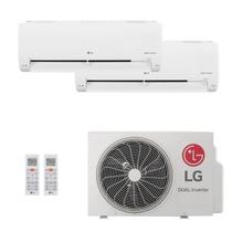 Ar-Condicionado Bi-Split HW LG Dual Inverter Voice 16.000 BTUs (2x Evap HW 9.000) R-32 Só Frio 220V