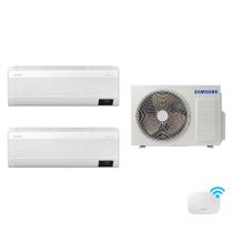 Ar Condicionado BiSplit Samsung WindFree 18.000 BTUs Hi Wall 9.000 e 12.000 QF WiFi