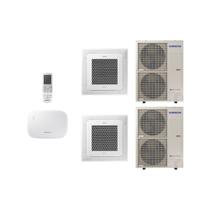 Ar Condicionado Cassete 4 Vias Inverter Samsung WindFree WiFi 2x48.000 BTUs Frio 220V