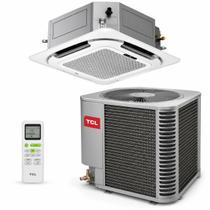 Ar Condicionado Cassete TCL Inverter 36000 BTUs Frio 220V 1F 4 Vias Gás R32 Econômico Silencioso Ar Condicionado Cassete TCL Inverter 36000 BTUs Frio 220V 1F 4 Vias Gás R32 Econômico Silencioso