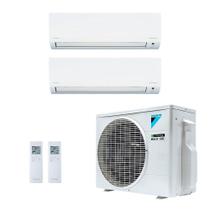 Ar Condicionado Daikin Bi Split Inverter 18.000 Btus (2x Evaporadoras 12.000 Btus) Quente E Frio 220V Ar Condicionado Daikin Bi Split Inverter 18.000 Btus (2x Evaporadoras 12.000 Btus) Quente E Frio 220V