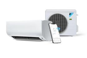 Ar condicionado Dakin Split 12.000 Btus Quente/Frio Hi Wall Smart R-32 Inverter EcoSwing Branco FTHP12Q5VL/RHP12Q5VL - 220V - Daikin Ar condicionado Dakin Split 12.000 Btus Quente/Frio Hi Wall Smart R-32 Inverter EcoSwing Branco FTHP12Q5VL/RHP12Q5VL - 220V - Daikin