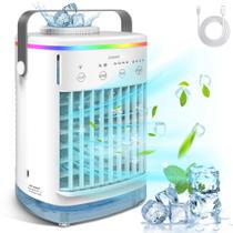 Ar condicionado DIVENT Portable Mini 4 em 1 com tanque de água de 700 mL Ar condicionado DIVENT Portable Mini 4 em 1 com tanque de água de 700 mL