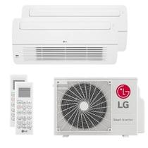 Ar Condicionado Multi Bi Split Inverter Cassete 1 Via LG 18000 BTUs (1x9000+1x12000) Quente e Frio 220V (Z2UW18GFB1.AWGZBR1)