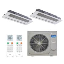 Ar Condicionado Multi Split Cassete Inverter Carrier Atom 36000 BTUs (2x 18000 1 via) Quente/Frio 38ATQB36M5 - 220V