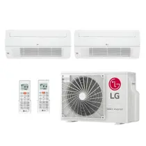 Ar Condicionado Multi Split Cassete Inverter LG 18000 BTUs (9000+12000) Quente/Frio Z2UW18GFB1.AWGZBR11 - 220V