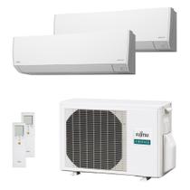 Ar-Condicionado Multi Split Inverter 18000 BTUs Fujitsu Airstage Premium Quente e Frio (2 Evap. HW 9000) 220V