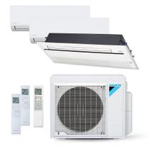 Ar-Condicionado Multi Split Inverter 24000 BTUs Daikin Quente e Frio (2 Evap. HW 9000 + 1 Evap. K7 1V 18000) 220V Ar-Condicionado Multi Split Inverter 24000 BTUs Daikin Quente e Frio (2 Evap. HW 9000 + 1 Evap. K7 1V 18000) 220V