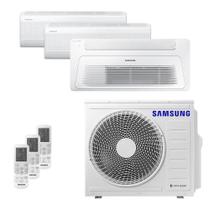 Ar-Condicionado Multi Split Inverter 24000 BTUs Samsung Quente e Frio (2 Evap. HW 9000 + 1 Evap. K7 1 VIA 18000) 220V