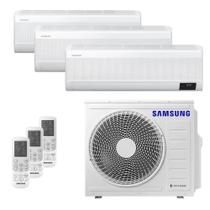 Ar-Condicionado Multi Split Inverter 28000 BTUs Samsung Quente e Frio (3 Evap. HW 9000) 220V