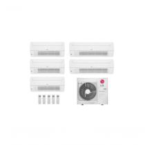 Ar Condicionado Multi Split Inverter 5 Ambientes (1via 3X 9.000BTUS, 2X 18.000BTUs) Quente/Frio WiFi Integrado 220V Ar Condicionado Multi Split Inverter 5 Ambientes (1via 3X 9.000BTUS, 2X 18.000BTUs) Quente/Frio WiFi Integrado 220V