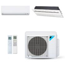 Ar-Condicionado Multi Split Inverter Daikin 18.000 BTUs (1x Evap HW 9.000 + 1x Evap Cassete 1 Via 12.000) Quente/Frio 220V
