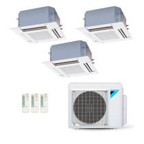 Ar-Condicionado Multi Split Inverter Daikin 24.000 (3x Evap Cassete 4 Vias 9.000) Quente/Frio 220V
