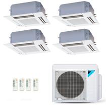 Ar-Condicionado Multi Split Inverter Daikin 28.000 (4x Evap Cassete 4 Vias 12.000) Quente/Frio 220V