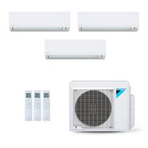 Ar-Condicionado Multi Split Inverter Daikin 34.000 (1x Evap HW 12.000 + 1x Evap HW 18.000 + 1x Evap HW 24.000) Quente/Frio 220V