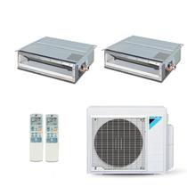 Ar-Condicionado Multi Split Inverter Daikin 34.000 (2x Evap Duto 20.000) Quente/Frio 220V
