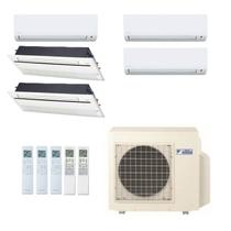 Ar-Condicionado Multi Split Inverter Daikin 38.000 (3x Evap HW 9.000 + 2x Evap Cassete 1 Via 12.000) Quente/Frio 220V