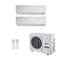 Ar-Condicionado Multi Split Inverter Fujitsu 18.000 (1x Evap HW 7.000 + 1x Evap HW 12.000) Quente/Frio 220V