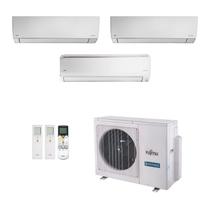 Ar-Condicionado Multi Split Inverter Fujitsu 23.000 (2x Evap HW 9.000 + 1x Evap HW 18.000) Quente/Frio 220V Ar-Condicionado Multi Split Inverter Fujitsu 23.000 (2x Evap HW 9.000 + 1x Evap HW 18.000) Quente/Frio 220V