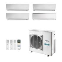 Ar-Condicionado Multi Split Inverter Fujitsu 35.000 (3x Evap HW 9.000 + 1x Evap HW 18.000) Quente/Frio 220V