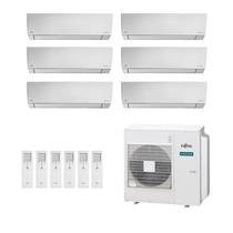 Ar-Condicionado Multi Split Inverter Fujitsu 45.000 (1x Evap HW 7.000 + 2x Evap HW 9.000 + 3x Evap HW 12.000) Quente/Frio 220V