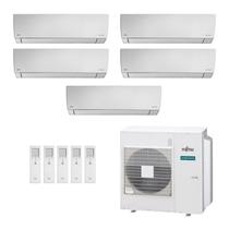 Ar-Condicionado Multi Split Inverter Fujitsu 45.000 (3x Evap HW 9.000 + 2x Evap HW 12.000) Quente/Frio 220V