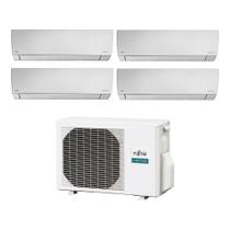 Ar Condicionado Multi Split Inverter Fujitsu Airstage Premium 36.000 BTUs Hi-Wall ( 2x 9k + 12k + 18k) Quente e Frio 220V