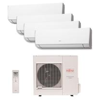Ar Condicionado Multi Split Inverter Fujitsu Hw 27.000 Btus (3 Evap 9000 e 1 Evap 12.000) Quente/Frio 220V Monofásico