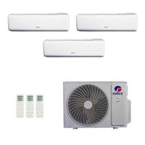 Ar-Condicionado Multi Split Inverter Gree 30.000 (2x Evap HW 9.000 + 1x Evap HW 24.000) Quente/Frio 220V