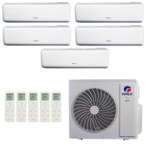 Ar-Condicionado Multi Split Inverter Gree 42.000 (5x Evap HW 9.000) Quente/Frio 220V