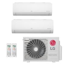 Ar-Condicionado Multi Split Inverter LG 21.000 (1x Evap HW 9.000 + 1x Evap HW 12.000) Quente/Frio 220V