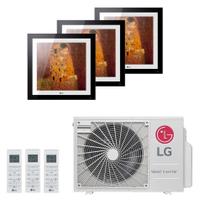 Ar-Condicionado Multi Split Inverter LG 21.000 (3x Evaporadora Artcool Gallery 9.000) Quente/Frio 220V