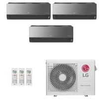 Ar-Condicionado Multi Split Inverter LG 30.000 (2x Evap HW Artcool 9.000 + 1x Evap HW Artcool 12.000) Quente/Frio 220V