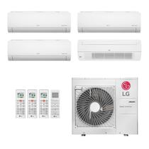 Ar-Condicionado Multi Split Inverter LG 30.000 (3x Evap HW 9.000 + 1x Evap Cassete 1 Via 24.000) Quente/Frio 220V